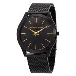 Đồng Hồ Nam Michael Kors Runway Slim Black IP Watch MK8607 44mm Màu Đen