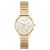 Đồng Hồ Nữ Michael Kors Mini Portia Gold-Tone Watch MK3840, 32mm Màu Vàng Trắng