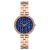 Đồng Hồ Nữ Michael Kors Maci Celestial Rose Gold-Tone Watch MK4451 Màu Xanh Phối Vàng Hồng