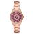 Đồng Hồ Nữ Michael Kors Layton MK6893 Màu Vàng Hồng Phối Tím