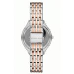 Đồng Hồ Nữ Michael Kors Mindy Watch MK7077 36mm Màu Bạc Phối Vàng Hồng