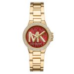 Đồng Hồ Nữ Michael Kors Camille Watch MK7196 Case 33mm Màu Vàng Đỏ