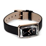 Đồng Hồ Nữ Swarovski Uptown Watch Leather Strap 5547710 Màu Đen