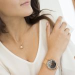 Đồng Hồ Swarovski Octea Nova Watch 5430424 Màu Vàng Hồng