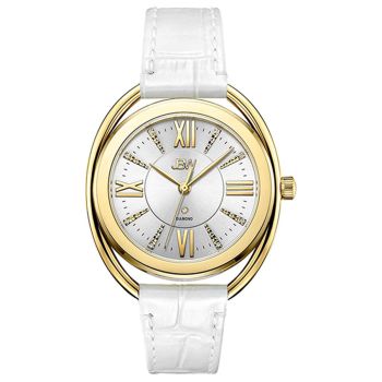 Đồng Hồ Nữ JBW Gigi Cascading Lug Diamond Watch J6357B Màu Vàng Bạc