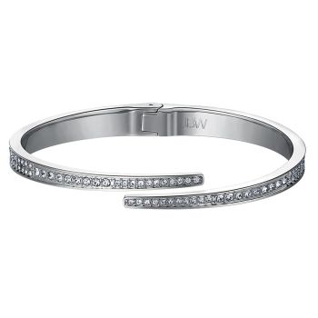 Set Đồng Hồ Nữ JBW Mondrianc J6303 Màu Bạc