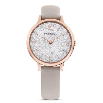 Đồng Hồ Nữ Swarovski Crystalline Joy Watch 5563702 Màu Xám