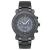 Đồng Hồ Nam JBW Victor Black Crystal Embedded Chronograph Dial Watch JB-8102-G Màu Đen