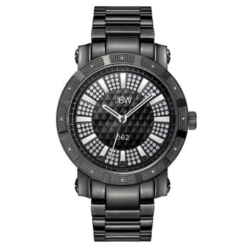 Đồng Hồ Nam JBW 562 Black Dial JB JB6225D Màu Đen Xám