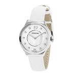 Đồng Hồ Nữ Swarovski Dreamy Watch Leather Strap, White, Stainless Steel 5199946 Màu Trắng