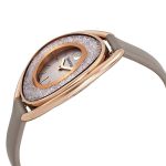 Đồng Hồ Nữ Swarovski Crystalline Oval Watch 5158544 Màu Xám