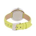 Đồng Hồ Nữ Swarovski Women's White Dial Leather Band Watch 5095643 Màu Vàng