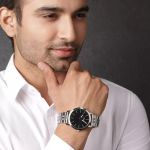 Đồng Hồ Nam Fossil Luther Three-Hand Stainless Steel Watch BQ2312 Màu Bạc