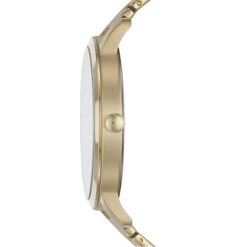 Đồng Hồ Nam Fossil Lux Luther Three-Hand Gold-Tone Stainless Steel Watch BQ2416 Màu Vàng Gold