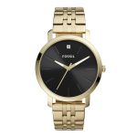 Đồng Hồ Nam Fossil Lux Luther Three-Hand Gold-Tone Stainless Steel Watch BQ2416 Màu Vàng Gold