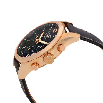 Đồng Hồ Nam Longines  Conquest Chronograph Gold 18k Automatic L27868563 41mm Màu Đen