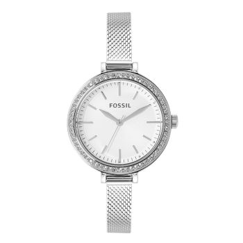Đồng Hồ Nữ Fossil Classic Minute Three-Hand Stainless Steel Watch BQ3455 32mm Màu Bạc