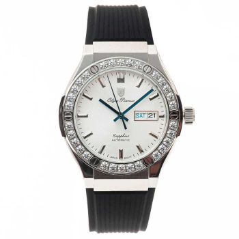 Đồng Hồ Nam Olym Pianus OP990-45ADGS-GL-T Màu Đen Bạc