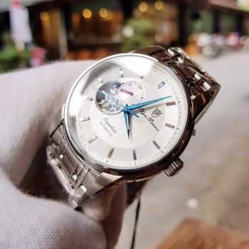 Đồng Hồ Nam Olym Pianus OP990-163AMS-T Màu Bạc