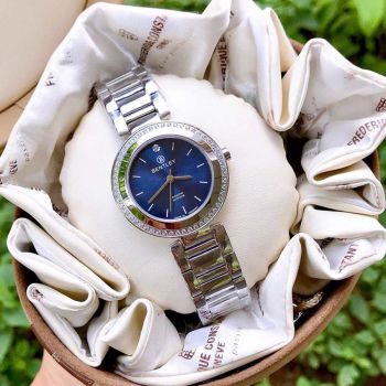 Đồng Hồ Nữ Bentley BL1858-102LWNI Màu Xanh Bạc