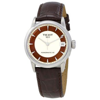 Đồng Hồ Nữ Tissott-Classic Powermatic 80 Ivory Dial Ladies Watch T086.207.16.261.00 Phối Màu