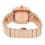 Đồng Hồ Nữ Marc Jacobs The Cushion Quartz Silver Dial Ladies Watch MJ0120179299 Màu Vàng Hồng Mặt Bạc