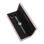 Đồng Hồ Nữ Emporio Armani Classic Quartz Mother Of Pearl Dial Ladies Watch AR80020 Màu Bạc