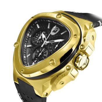 Đồng Hồ Nam Tonino Lamborghini Spyder Spyder X YG Chrono T9XD-YG Màu Đen Vàng