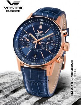 Đồng hồ Vostok Europe 6S21/565B596