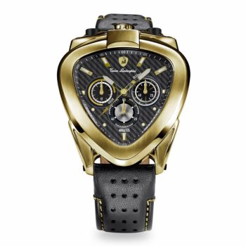 Đồng Hồ Nam Tonino Lamborghini Spyder 12 H Chronograph Steel T20CH-B Màu Đen Vàng