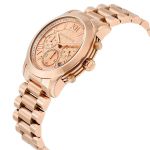 Đồng Hồ Nữ Michael Kors MK Cooper Chronograph Rose Dial Rose Gold-Tone Ladies Watch MK6275 Màu Vàng Hồng
