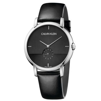 Đồng Hồ Nam Calvin Klein CK K9H2X1C1 Montre Quartz Homme Màu Đen Bạc
