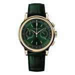 Đồng Hồ Nam Corniche Heritage Chronograph Yellow Gold With Green Dial Màu Xanh Lá