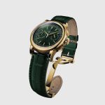 Đồng Hồ Nam Corniche Heritage Chronograph Yellow Gold With Green Dial Màu Xanh Lá