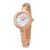 Đồng Hồ Nữ Bulova Rhapsody Quartz Diamond Silver Dial Ladies Watch 97P145 Màu Vàng Hồng