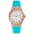 Đồng Hồ Nữ Guess Comfortable Stunning Watch 39mm W0564L3 Màu Vàng Xanh