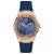 Đồng Hồ Nữ Guess Stainless Steel Crystal Silicone Watch 39mm U1053L1 Màu Vàng Xanh