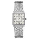 Đồng Hồ Nữ Guess Highline Mesh Bracelet Women's Watch 28mm U0826L1 Màu Bạc