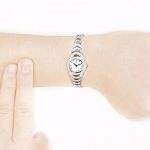 Đồng Hồ Nữ Bulova Crystal Silver Colored/Steel 21mm Màu Bạc