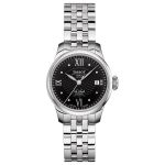Đồng Hồ Nữ Tissot Le Locle Automatic Lady T41.1.183.56 25.3mm Màu Bạc Đen