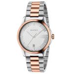 Đồng Hồ Nam Gucci G-Timeless Watch YA126447 38mm Màu Bạc Phối Vàng Hồng