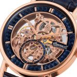 Đồng Hồ Nam Gents Ingersoll The Herald Watch I00407 Màu Xanh Phối Vàng Hồng