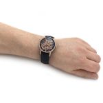 Đồng Hồ Nam Gents Ingersoll The Herald Watch I00407 Màu Xanh Phối Vàng Hồng