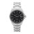 Đồng Hồ Nam Bulova Precisionist 43mm Stainless Steel Black Dial Quartz Mens Watch 96B252 Màu Bạc Mặt Đen