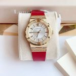 Đồng Hồ Nữ Versace Greca Logo VEVH00420 Leather Màu Vàng - Đỏ