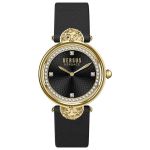 Đồng Hồ Nữ Versus Versace Victoria Harbour Women's Watch VSP333121 Màu Đen Vàng