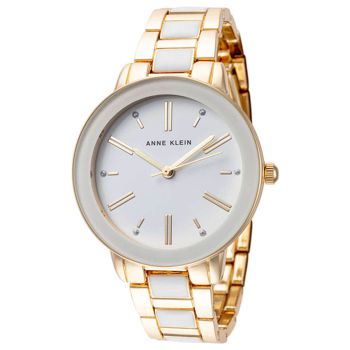 Đồng Hồ Nữ Anne Klein Fashion Women's Watch AK-3914WTGB Màu Trắng - Vàng
