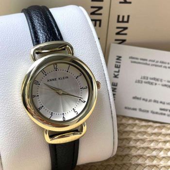 Đồng Hồ Nữ Anne Klein Fashion Women's Watch AK-3826GPBK Màu Đen Vàng