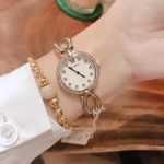 Đồng Hồ Nữ Bulova 98L225 Quartz Màu Trắng/Vàng