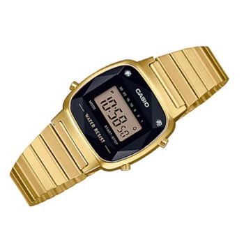 Đồng Hồ Nữ Casio LA670WGAD-1DF Màu Vàng
